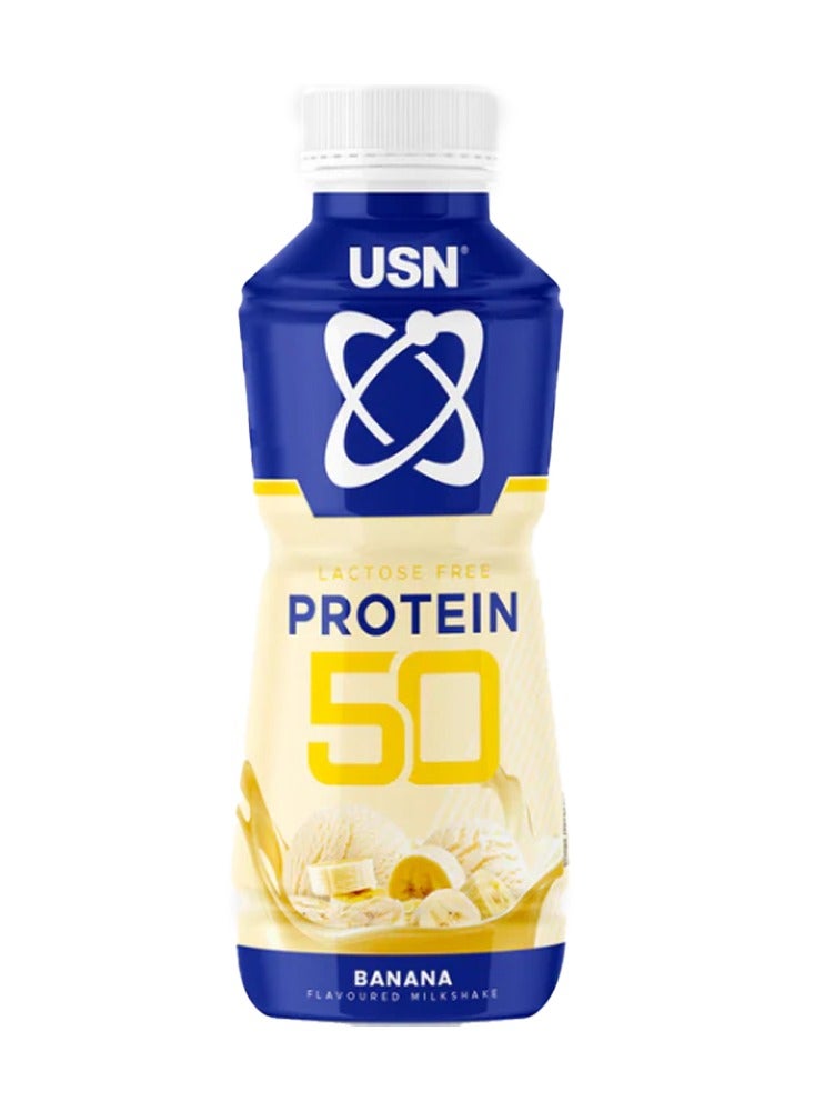 يو إس إن يو اس ان تراست 50 بروتين مخفوق الموز والحليب 500 مل - Image 1